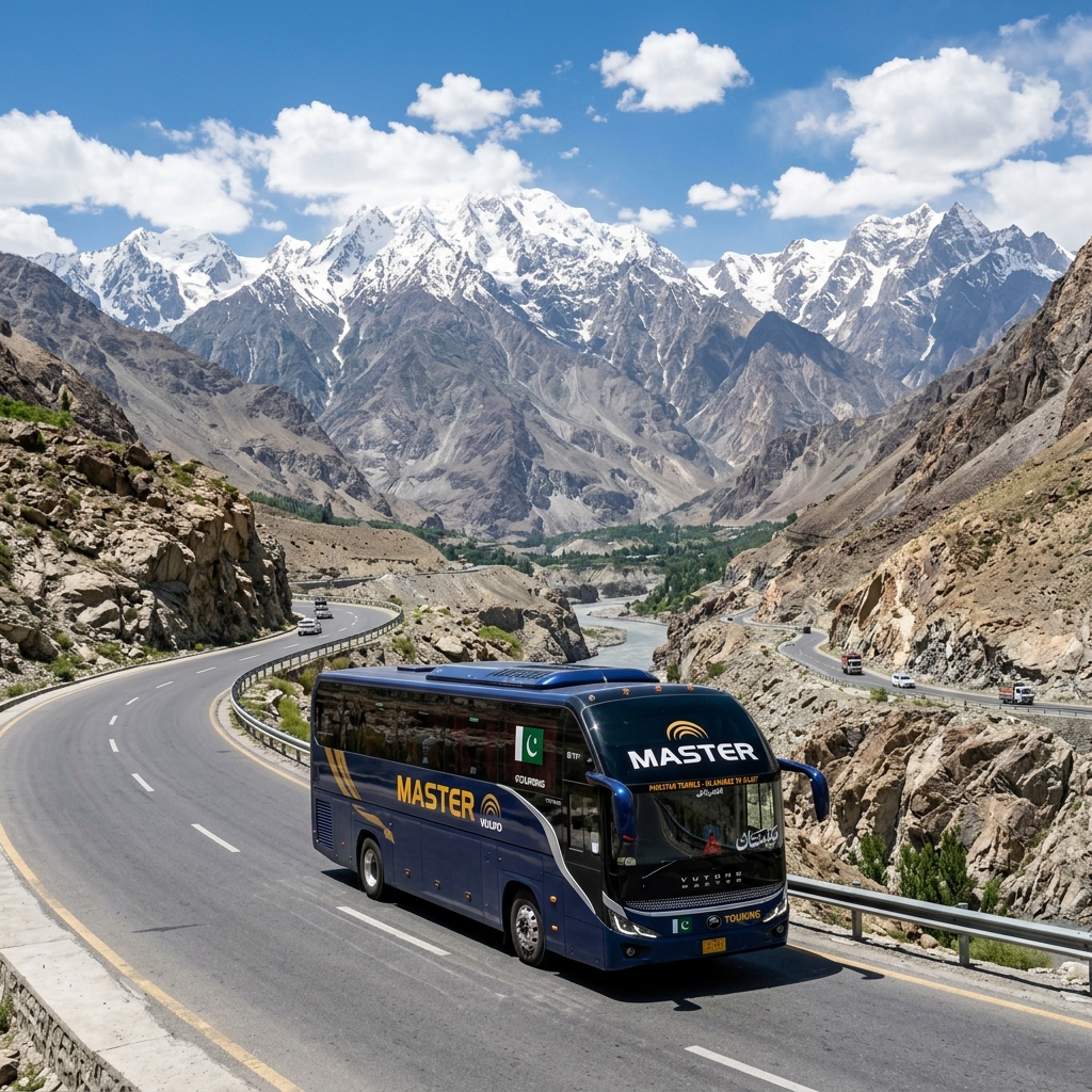 Pakistan Travel Bus